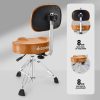 DONNER DHT-250BR Deluxe Κάθισμα Οργάνου με πλάτη