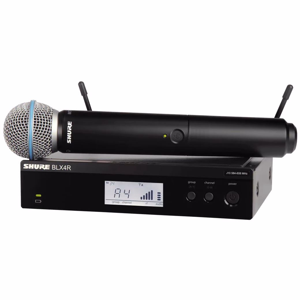 SHURE BLX24RE/BETA58-H8E Wireless Microphone System