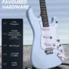 DONNER EC-6958 Σετ Ηλεκτρική Κιθάρα με θήκη και ενισχυτή