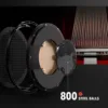 DONNER EC-6678 Practice Pad - Επιφάνεια εξάσκησης Σετ με βάση, θήκη, μπακέτες και αξεσουάρ
