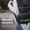DONNER EC-6678 Practice Pad - Επιφάνεια εξάσκησης Σετ με βάση, θήκη, μπακέτες και αξεσουάρ