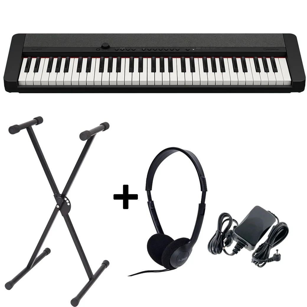 CASIO CT-S1BK Σετ Αρμονίου με Δυναμικά Πλήκτρα Πιάνου