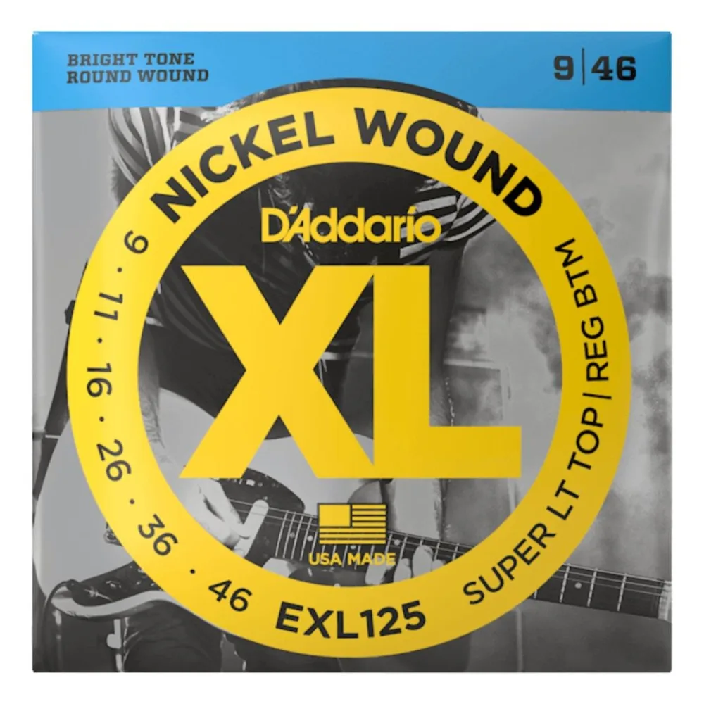 DADDARIO EXL125 SUPER LIGHT - REGULAR 09-46 Σετ Χορδές Ηλεκτρικής Κιθάρας