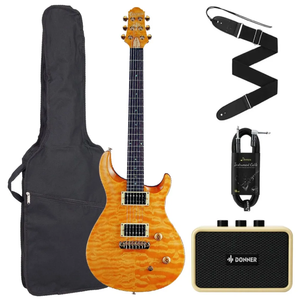 CRAFTER CONVOY STM DX/YL Electric Guitar Set