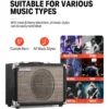 ENCORE E-E692ΒLK Σετ Ηλεκτρική Κιθάρα με θήκη και ενισχυτή
