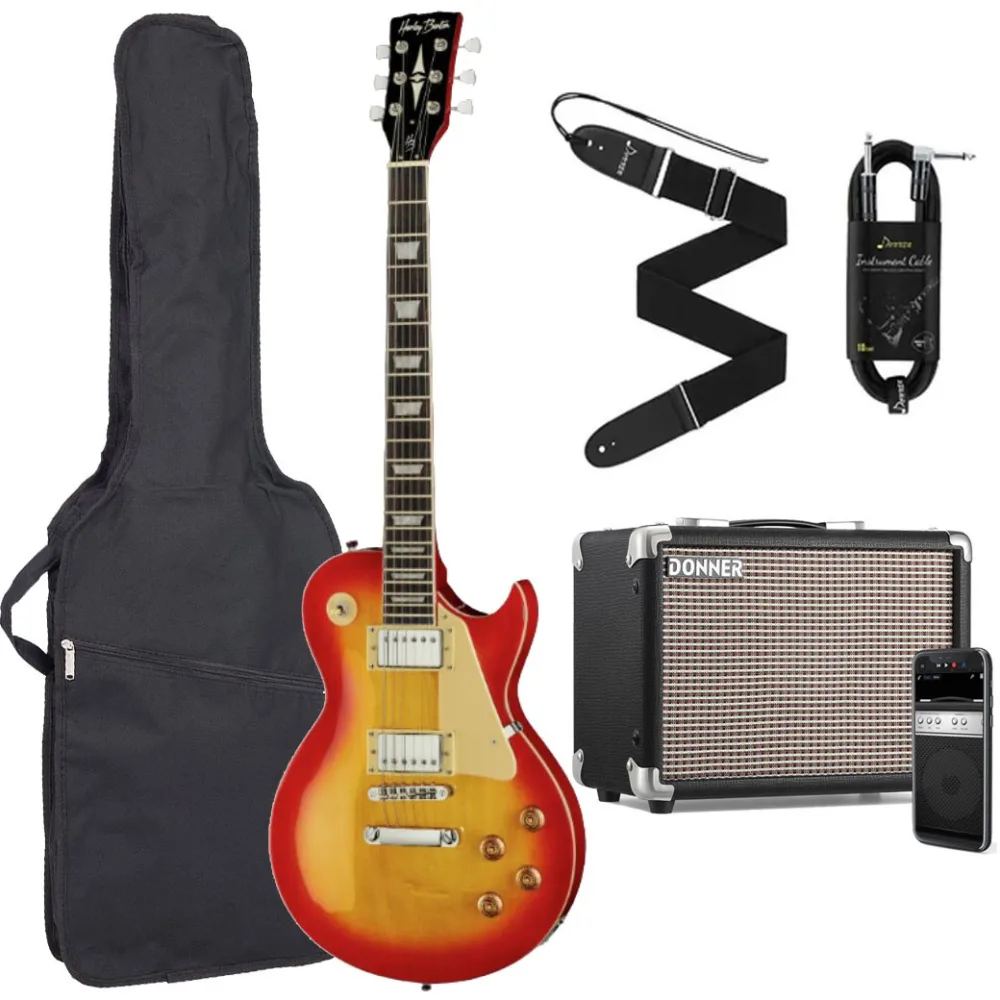 HARLEY BENTON SC-452CB Σετ Ηλεκτρική Κιθάρα με θήκη και ενισχυτή